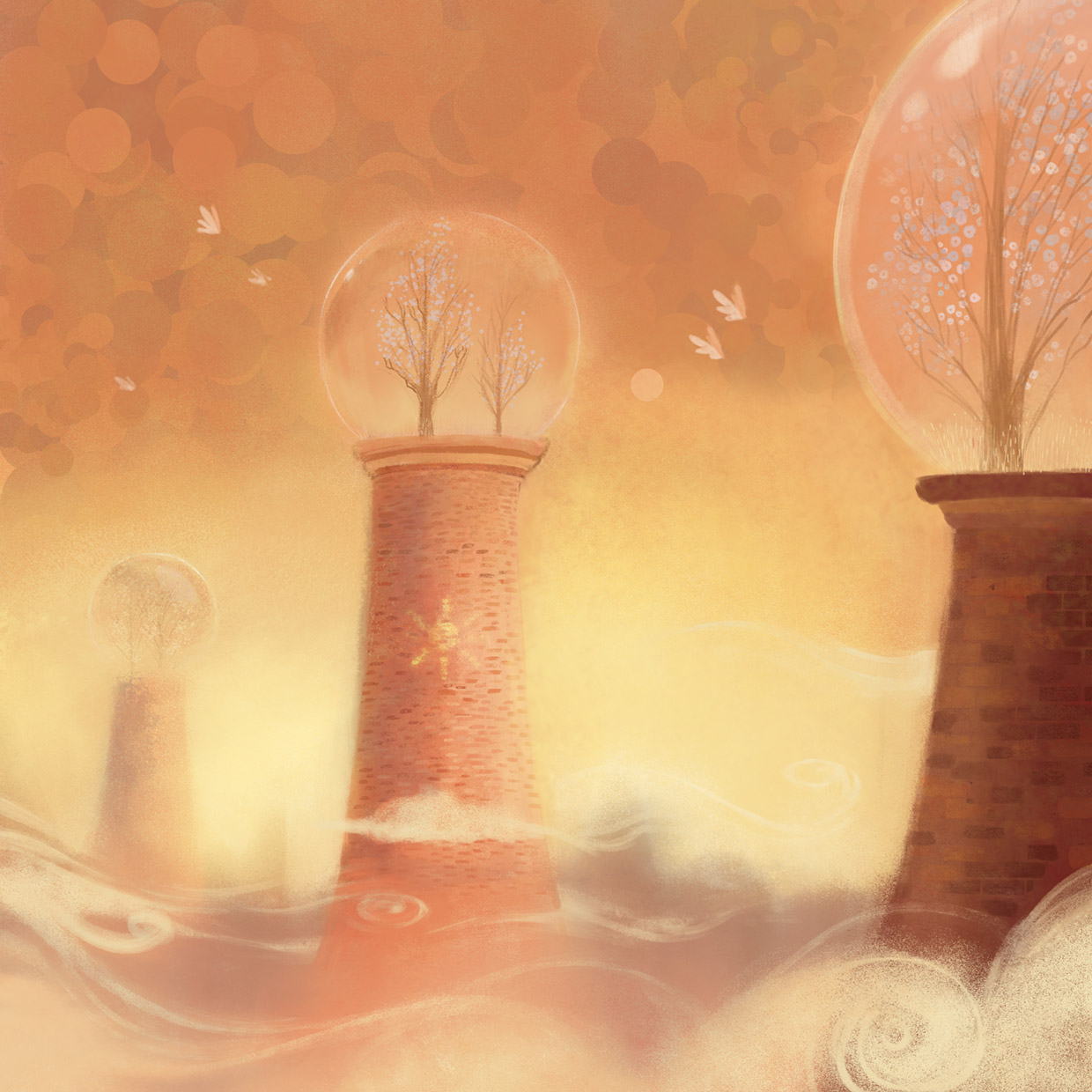 Illustration for a boardgame's card