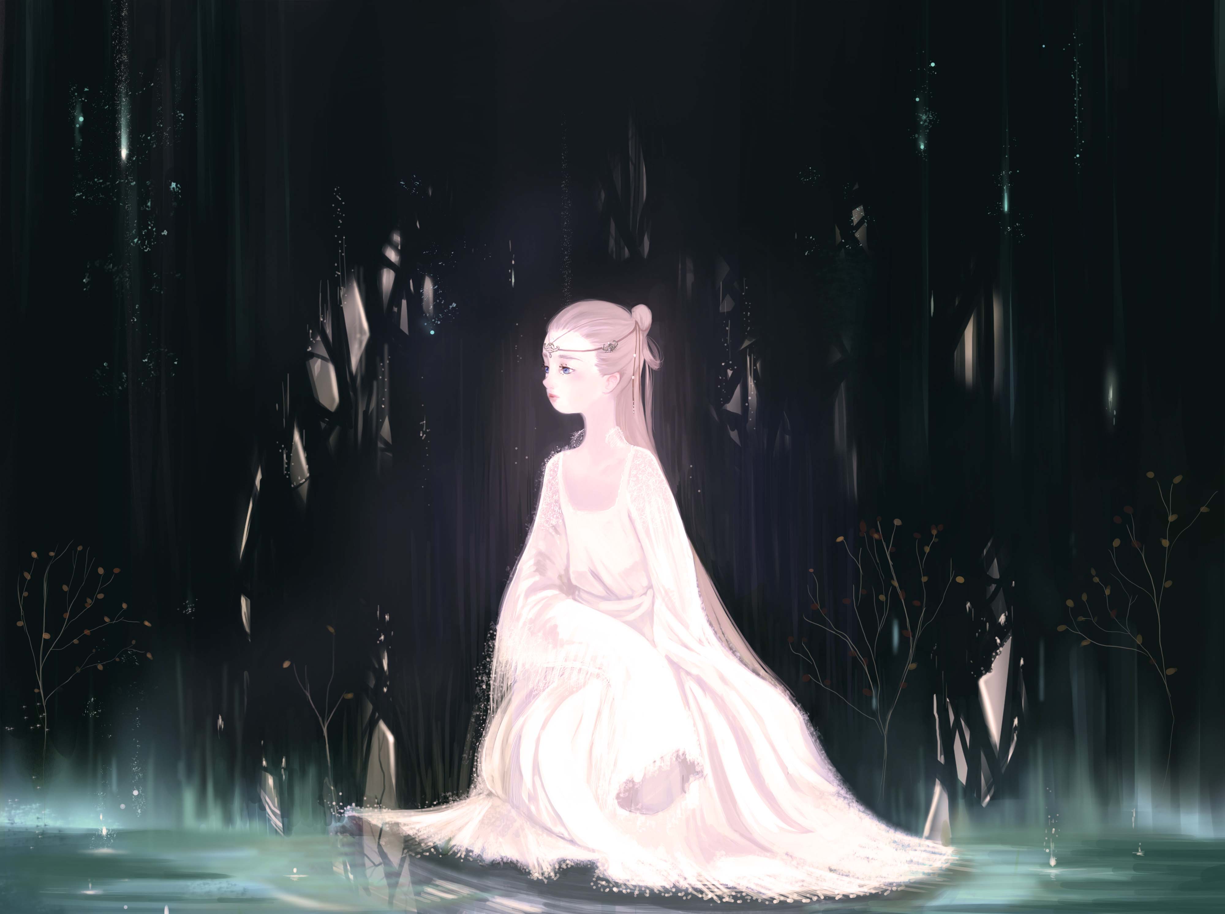 Illustration of the Moonchild from Never Ending Story