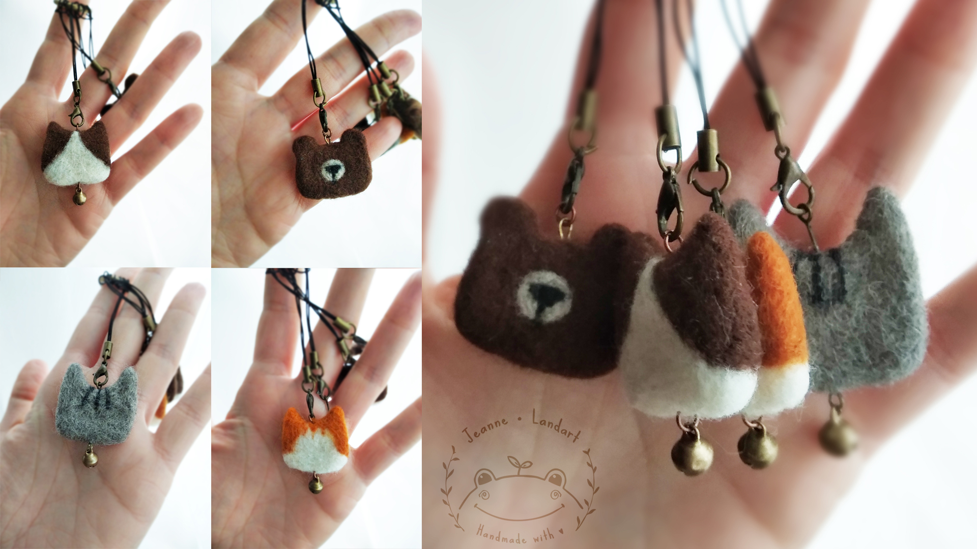 Felted animals